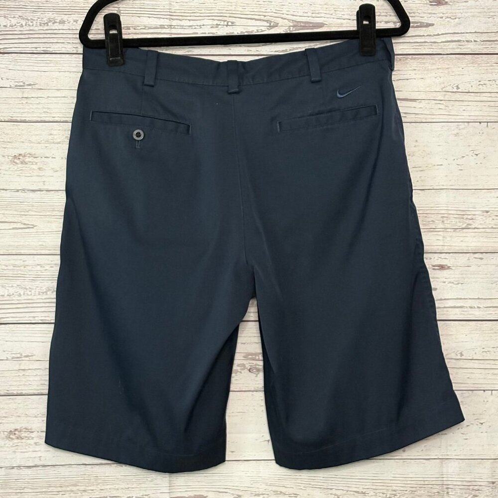 Nike‎ Mens DriFit Navy Blue Golf Shorts 32/Med - Picture 6 of 7